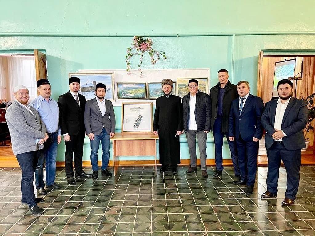 Открытие стеллы при въезде в с.Суляевка