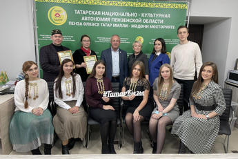 Мастер-класс по изготовлению национальных шейных украшений для участниц Татар кызы Пенза-2020 от объединения Millihasite