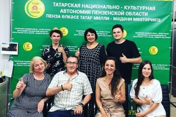 Съемочная группа из Татарстана снимают документальный фильм о жизни татарского народа.